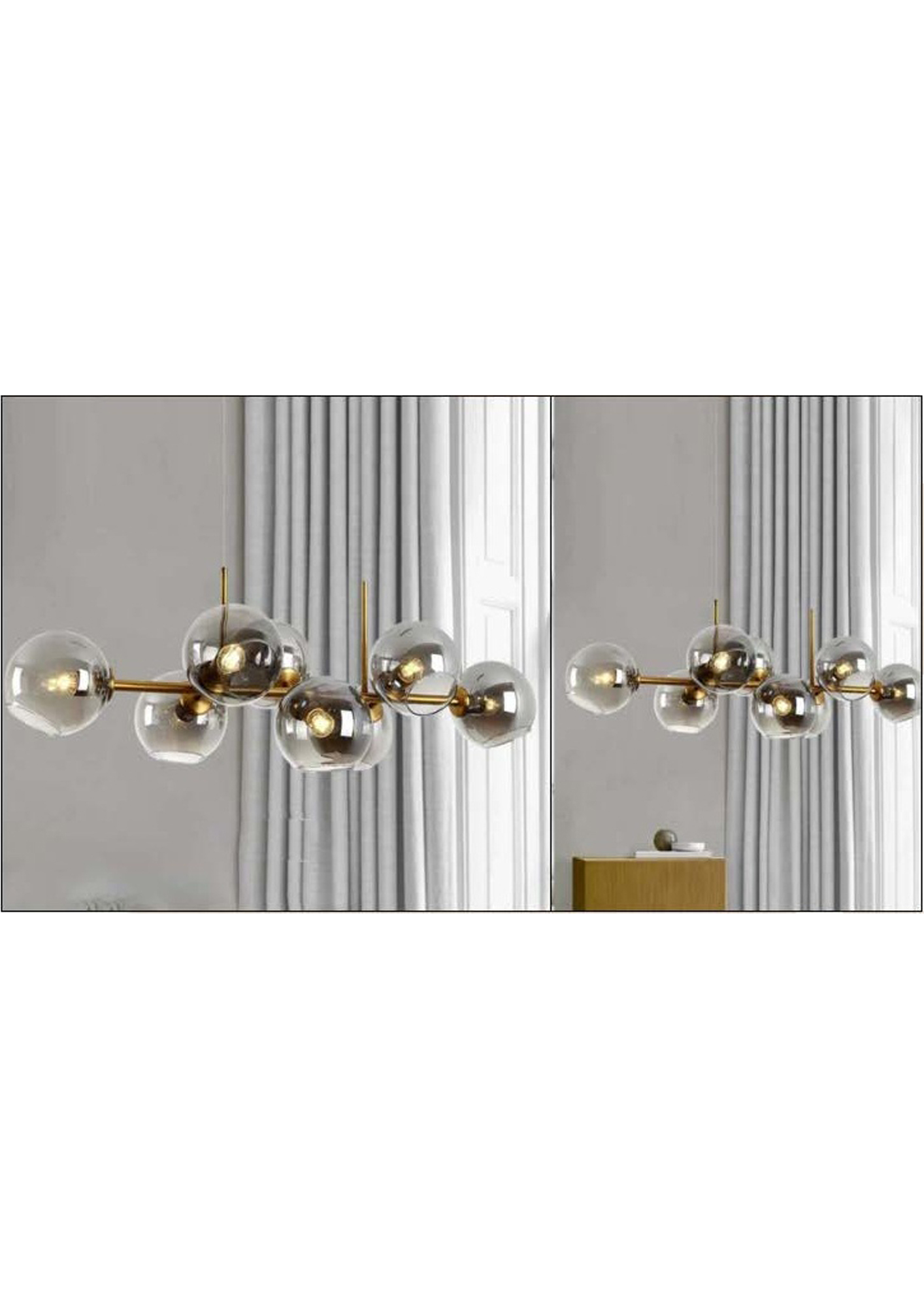 Beyond Lights - Glass Bubble Chandelier- GL